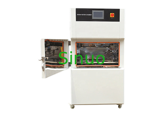 ASTM-D4459 Intelligent Parallel Xenon Lamp Aging Test Chamber 10KW Kontrol PLC
