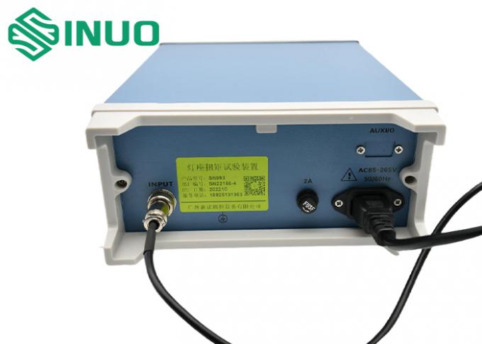 IEC 60598-1 Lamp Holder Rotational Digital Torque Test Machine Untuk lampu LCD dispaly 1