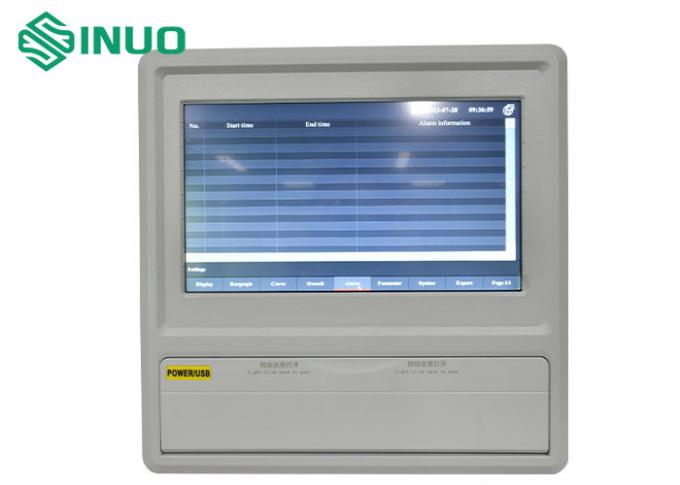 IEC 60335-1 Data Logger 100 Channels Layar LCD Untuk Pengukuran Dan Perekam Suhu 0