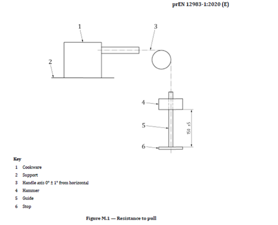 Peralatan uji daya tarik tangki peralatan masak untuk mengevaluasi kapasitas daya tarik BS EN 12983-1 0