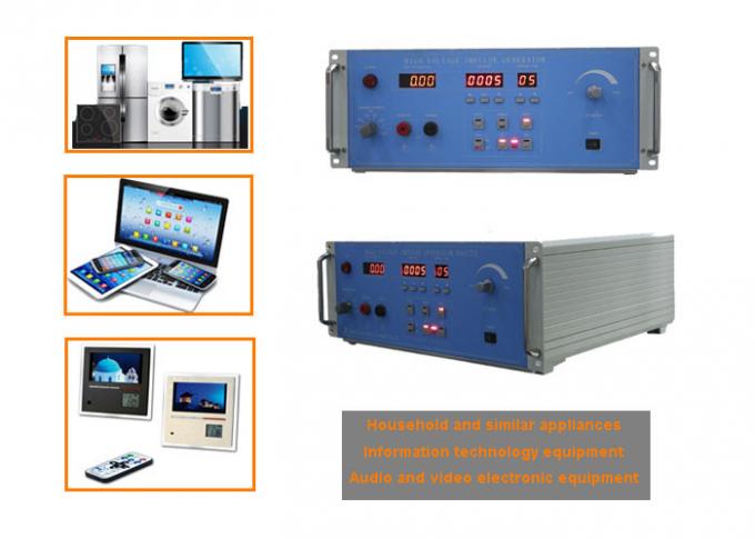 IEC 60335-1 Peralatan Pengujian Peralatan Listrik 12.5kV 1.2 / 50μS Atau 7kV 10 / 700μS Generator Tegangan Impuls 0