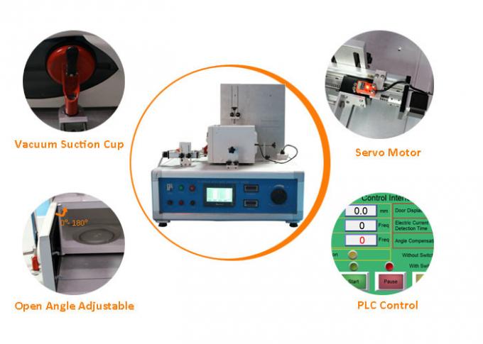 IEC60335-2-25 Alat Uji Peralatan Listrik Uji Oven Sistem Pintu Mikro 0