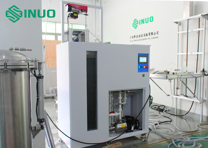 Berita perusahaan terbaru tentang Pengiriman Baru Sistem Uji Tahan Air IPX1-8 ke Klien Laboratorium Eropa