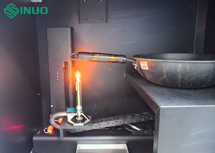 Berita perusahaan terbaru tentang Introducing Our New Cookware Handle Burning Resistance Test Apparatus for EN 12983-1 and TZS 683 Compliance