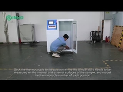 IEC 60598-1 Perangkat Bangku Uji Kehidupan Termostat Untuk Mengukur Suhu Kontrol PLC