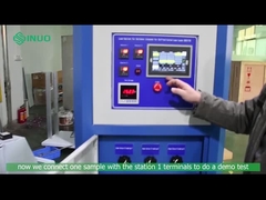 Kabinet Pemuatan Sakelar Layar Sentuh Untuk Beban Lampu Self Ballast IEC60669-1