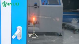 Peralatan Masak Menangani Mesin Uji Pembakaran BS EN 12983-1 Peralatan Lab Terkendali PLC