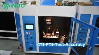 IEC 60112 Leakage Tracking Tester Uji CTI & PTI untuk Bahan Isolasi