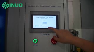 Ruang Uji Pasir dan Debu IP5X IP6X IEC 60529 Pengujian Pasir & Debu untuk Suku Cadang Otomotif