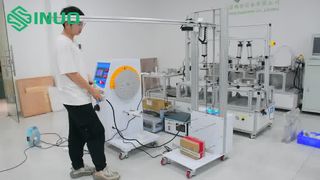 IEC 60335-2-24 Demo Uji Dampak Uji Jatuh Bola Baja untuk Keamanan Kandang