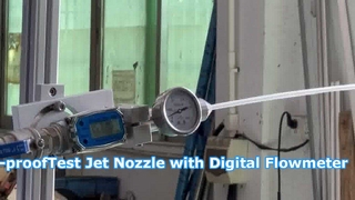 Set Nosel Jet IPX5 dengan Pengukur Aliran Digital SN447B