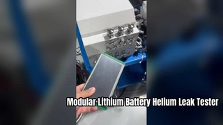 Detektor Kebocoran Spektrometer Massa Helium Baterai Lithium Modular