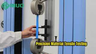 How Strong Is Rubber? Watch It Stretch Until Failure! Tensile Testing Machine